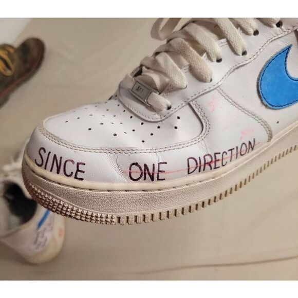 Nike Air sneakers Brock Hampton art One Direction men's size 11 unique 315122 - Picture 13 of 13